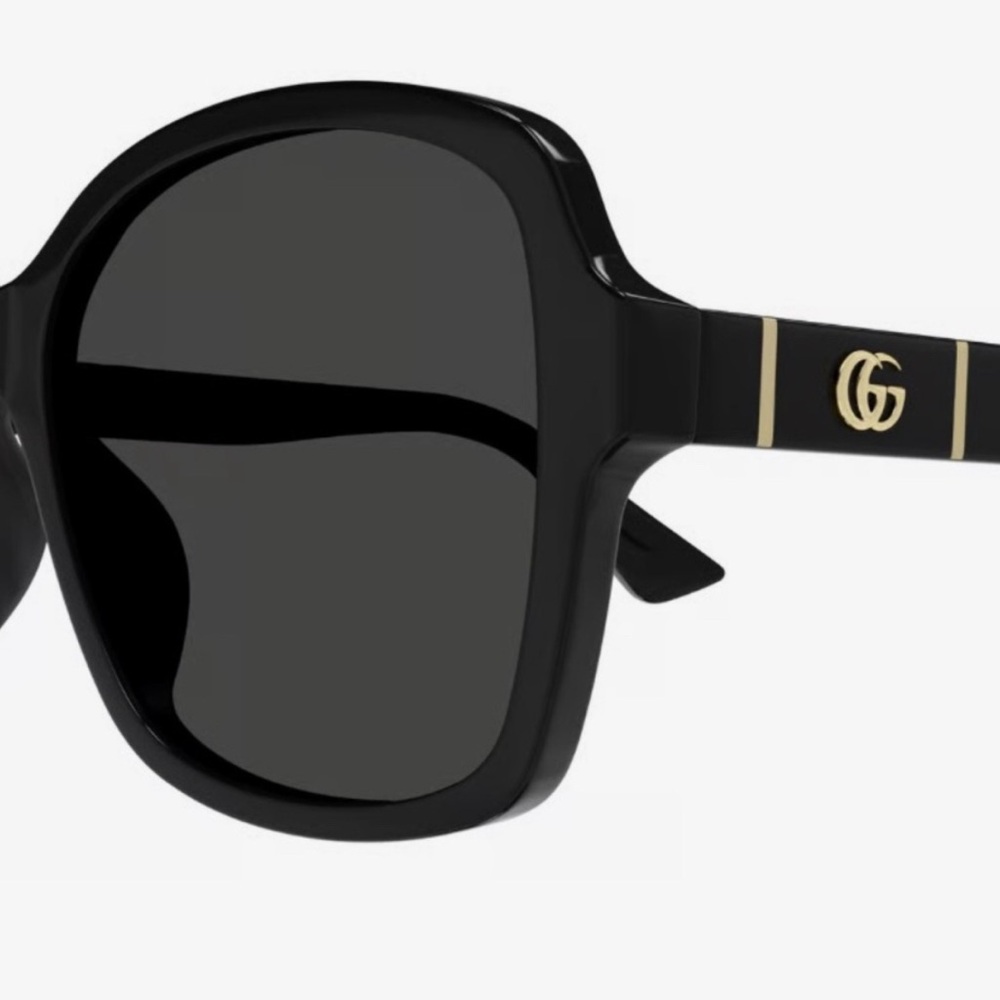 Gucci Black Oversized Square Sunglasses New Condition - Picture 10 of 14